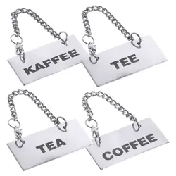 Contacto Schild für Kannen: KAFFEE