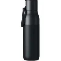 LARQ Bottle Filtered 740ml, Trinkflasche Tägliche Nutzung, Fitness, Wandern, Sport 670 ml Edelstahl Schwarz
