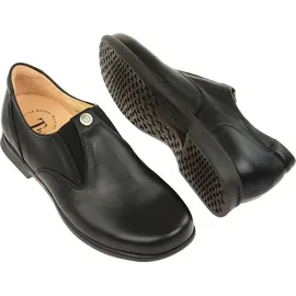 THINK! Pensa chromfrei gegerbte nachhaltige Halbschuhe, schwarz 44