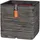 Capi Europe Nature Rib NL 50 x 50 x 50 cm anthrazit