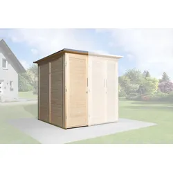 Weka Garten [Q] Erweiterung Model [SaveBike]-naturbelassen
