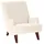 58 aufm Kessel Sessel Kajsa 71x80x101 Bezug Samtvelours Buche nussbaum/creme | Gr.: onesize