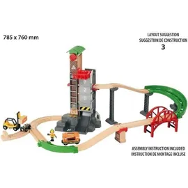 BRIO Großes Lagerhaus-Set mit Aufzug (33887)