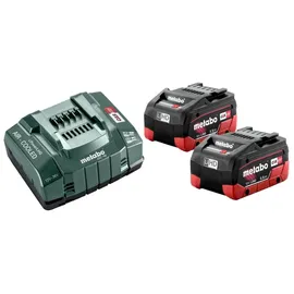 Metabo Basis-Set LiHD 18 V 2 x 5,5 Ah + Schnellladegerät 685122000