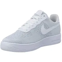 Nike Men's Air Force 1 Flyknit 2.0 white/pure platinum/white/pure platinum 40