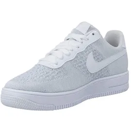 Nike Men's Air Force 1 Flyknit 2.0 white/pure platinum/white/pure platinum 40