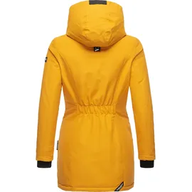 Navahoo Winterjacke gelb / schwarz S