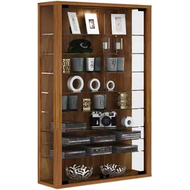 VCM Vitrine Vitrosa Mini 59 x 18 x 91 cm Braun