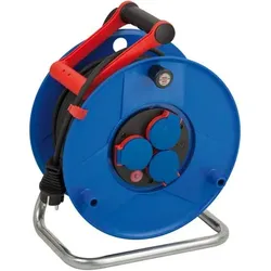 Garant IP44 Kabeltrommel, 50m - Spezialkunststoff,blau