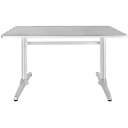Bolero Tisch Edelstahl 120x60cm, von Bolero