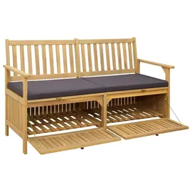 vidaXL Sitzbank 148 x 63 x 84 cm Grau