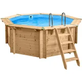 Holzpool "Java" inkl. Wärmepumpe-Set