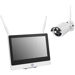 Indexa WLAN-Überwachungssystem WR100 SET MB 1TB, Verkabelt & Kabellos, Bullet (s