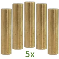 Trutzholm Seilzug Messing Ø7 mm gold 5er Set