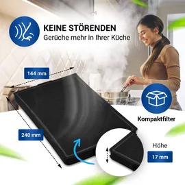 Vioks Kohlefilter Set 2 Stück DKF 19