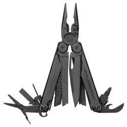 Leatherman Multi Tool Wave Plus Edelstahl natur oder geschwärzt mehrfarbig