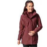 Vaude Idris 3 In 1 Iii Parka - Dark Cherry - 38