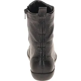 THINK! Think Nature Damen, pflanzlich gegerbte nachhaltige Halbschuhe, schwarz 38,5 EU