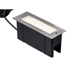HEISSNER Wand-Einbauleuchte LED 4 W 85x22,5 mm silber