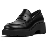 Camper Camper, Milah, Women Moccasin/Ballerina, Black, 36, (EU)