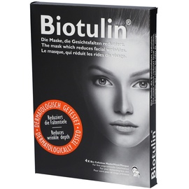 Biotulin Bio Cellulose Tuchmaske, 4 Stück