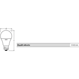 Osram LED-Birne 4058075430891 9W E27 warmweiß 2 St.