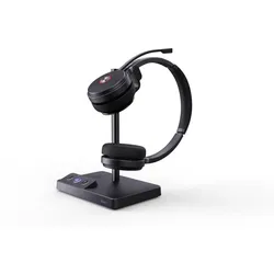 Yealink WH62 Dual - Headset - On-Ear - DECT - kabellos - Teams