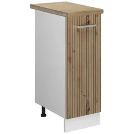 Vicco Unterschrank Apothekerschrank 30 x 60 x 81,6 cm Braun