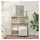 vidaXL Schminktisch Sonoma-Eiche 79 x 41 x 140 cm