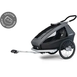 CROOZER Kid Keeke 1 Mountain grey - Fahrradanhänger