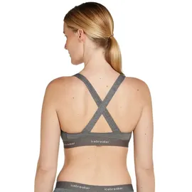 Icebreaker 125 Cool-lite Sprite Racerback Bra Gritstone Heather S