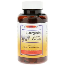 NATUKO VERSAND L-arginin+opc 600 mg Kapseln
