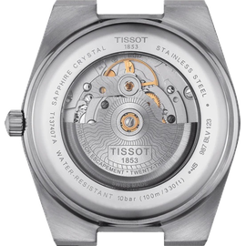 TISSOT T137.407.11.051.01 Herrenuhr Automatik PRX Powermatic 80 Verlauf Blau