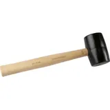 Kraftwerk Gummihammer hickory-Griff Ø 44 mm 8 OZ