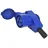 PRO PLUS CEE Winkelkupplung 90° 220V Blau