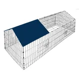 Cadoca® Kaninchenstall 180 x 75 x 75 cm