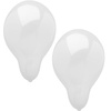 500 Luftballons Ø 25 cm weiss