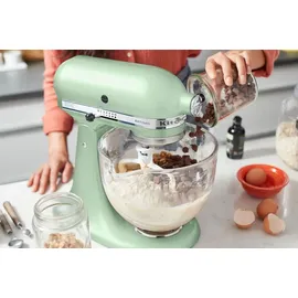 KitchenAid Artisan 5KSM175 Pistazie mit Glasschüssel
