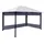 Quick Star Seitenwand für Pavillon Nizza 2 Stück 3,5 x 1,9 m Grau