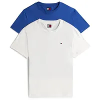 Tommy Jeans Rundhalsshirt TJM XSLIM 2PACK JERSEY TEE EXT