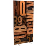 Paperflow Trennwand easyScreen Industrial, 61195 bunt 94,0 x 173,4 cm