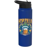 Hopzilla IPA Beer Monster Lustiges Bier Trinken Stainless Steel Insulated Water Bottle