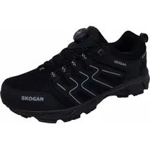 skogan Skallas Wanderschuh Schwarz - Schwarz - 47