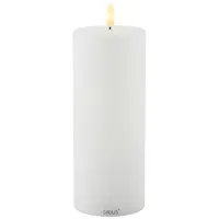 Sirius Home Sille Outdoor LED-Kerze 20 cm weiß