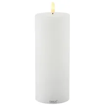 Sirius Home Sille Outdoor LED-Kerze 20 cm weiß