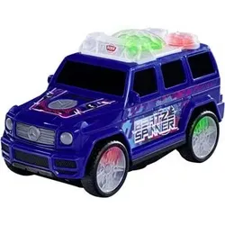 DICKIE TOYS 203765009 Spielzeugauto STREETS N BEATZ Mercedes-Benz G-Class Beat Spinner DM-Sound & Farbwechsel 23 cm