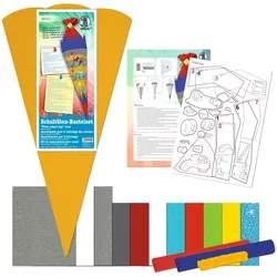 Schultüten-Bastelset Rennwagen