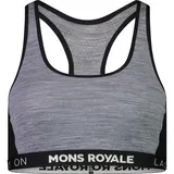 Mons Royale Sierra Grey Heather/Black L