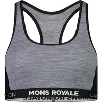 Mons Royale Sierra Grey Heather/Black L