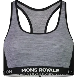 Mons Royale Sierra Grey Heather/Black L